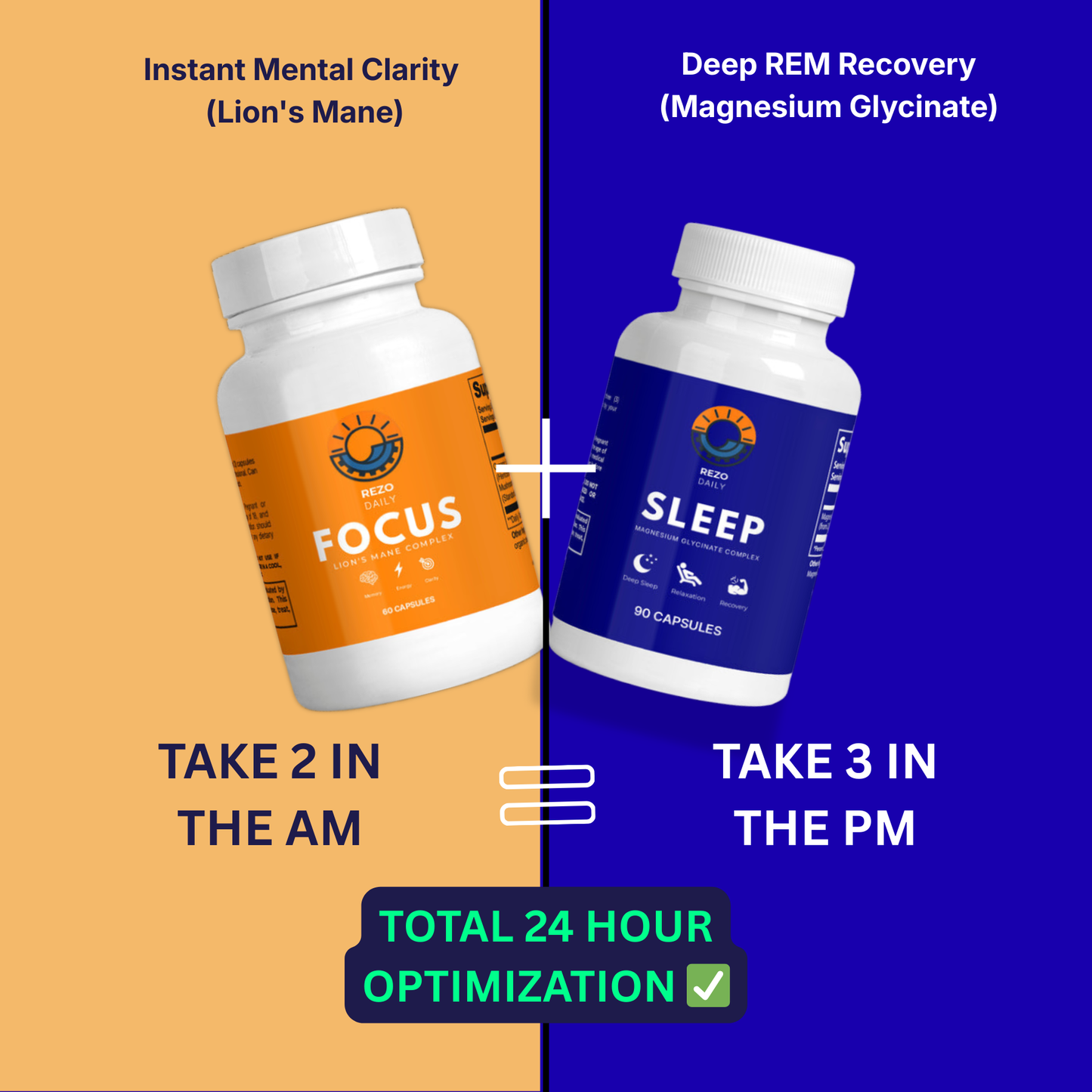 REZO - The AM/PM OPTIMIZATION Stack