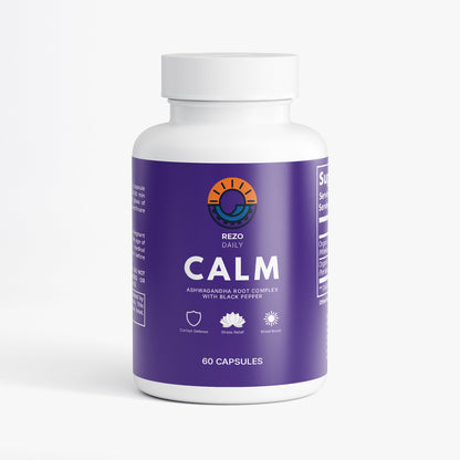REZO CALM — Ashwagandha Root Complex (Cortisol Defense)