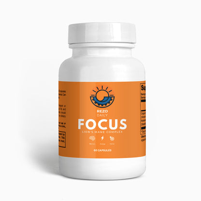 REZO FOCUS — Organic Lion's Mane Complex (1000mg)