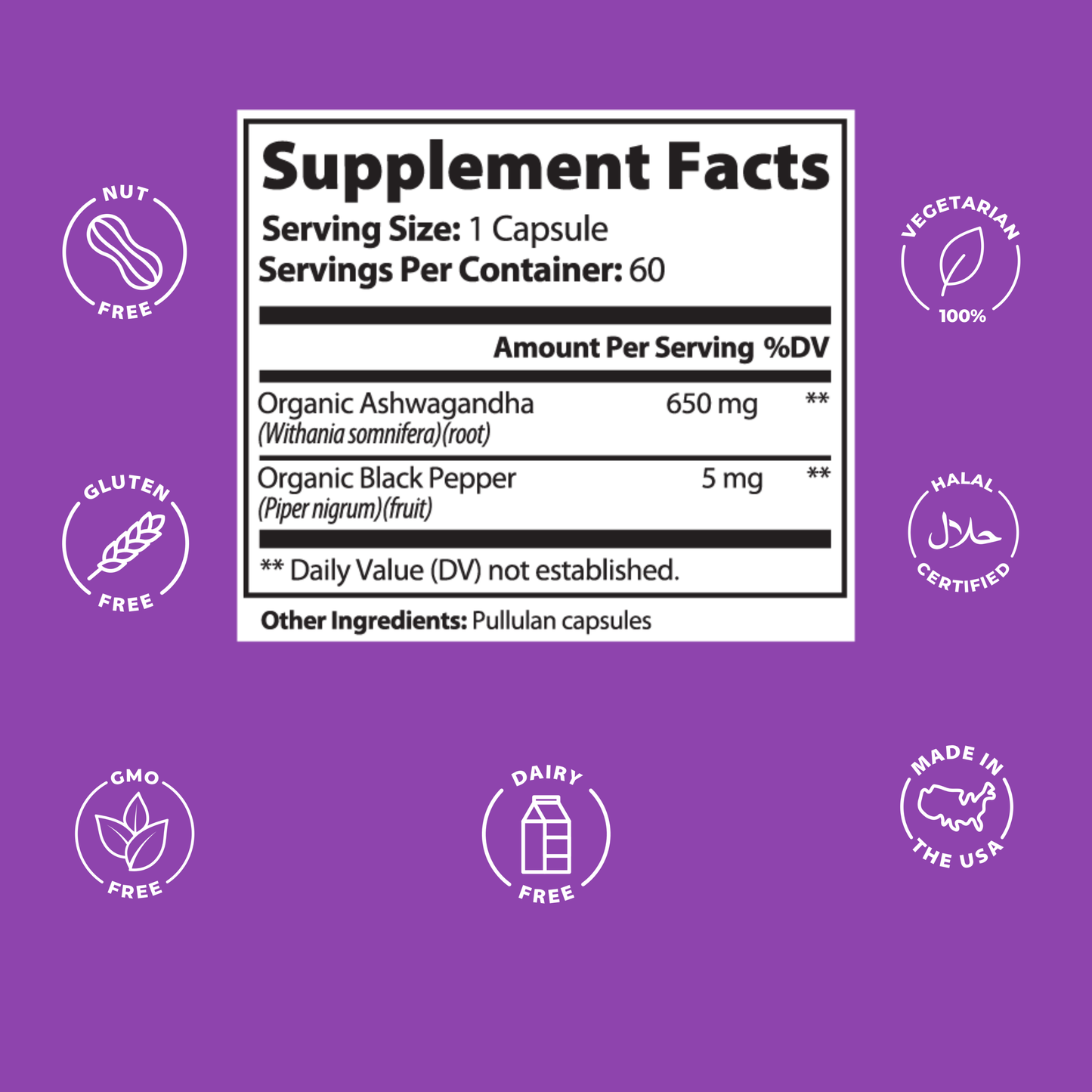 REZO CALM — Ashwagandha Root Complex (Cortisol Defense)